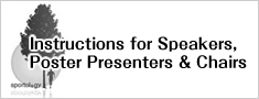 Instructions for Speakers, Poster Presenters & Chairs